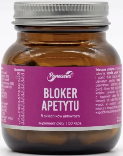 Bloker apetytu - 50 kapsułek - Panaseus