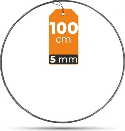 srebrna-obrecz-kolo-z-grubego-drutu-100-cm-5-mm