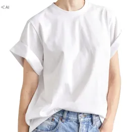 victoria-beckham-basic-t-shirt-m-bialy