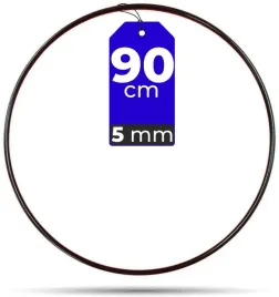 kolo-czarne-90-cm-5-mm-bardzo-mocna-metalowa-drut