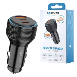 szybka-ladowarka-samochodowa-forever-1x-usb-2x-usb-typ-c-pd-qc-66w-czarna