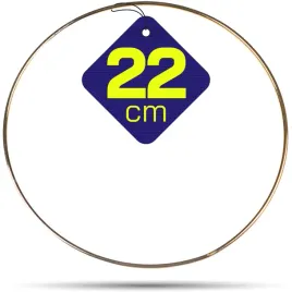 zlota-metalowa-obrecz-kolko-do-lapaczy-snow-22-cm