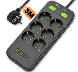 przedluzacz-listwa-zasilajaca-11w1-4xusb-typ-cx1-6x230v-wlaczniki-3m-2500w