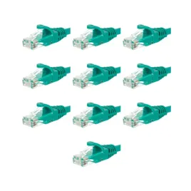 10xpatchcord-rj45-3m-lan-utp-1gb-s-kat-5e-kabel-sieciowy-zielony-netrack