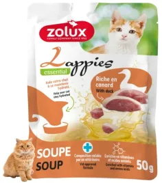 zolux-lappies-zupa-z-kaczka-plynny-przysmak-dla-kota-od-3-mies-zycia-50g