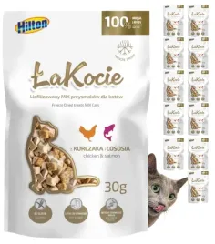 hilton-lakocie-kurczak-losos-liofilizowany-przysmak-dla-kota-12x-30g