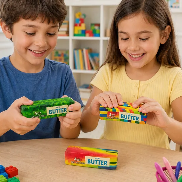 Gniotek Antystresowy Masło Masełko Butter Sensoryczny Pachnący Squishy