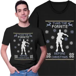 koszulka-swiateczna-t-shirt-na-swieta-fortnite-the-floss-taniec-gry