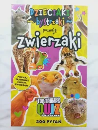 gra-top-trumps-quiz-pojedynek-zwierzaki-karty-300-pytan-nowa