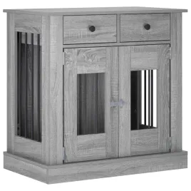 meble-na-klatke-dla-psa-szary-sonoma-80-x-475-x-80-cm