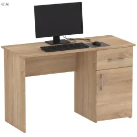 biurko-z-szuflada-mlodziezowe-komputerowe-szkolne-dab-sonoma-120x75x51-cm
