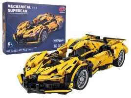 klocki-dla-dzieci-auto-sportowe-zolte-422-el-ukladanka-dla-dzieci
