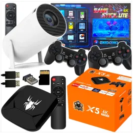 mega-zestaw-projektor-rzutnik-android-konsola-retro-2x-pad