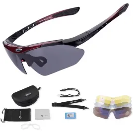 okulary-rowerowe-polaryzujace-10001-zestaw-czarno-czerwone
