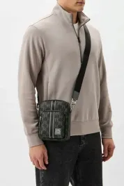 saszetka-meska-karl-lagerfeld-multi-all-over-monogram-kanvas-crossbody-bag