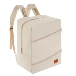 plecak-nonutt-bagaz-podreczny-do-samolout-24l-40x20x25-bezowy-dwa-skosy