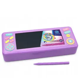 astra-pastel-line-piornik-fioletowy-z-tabletem-lcd-rysik