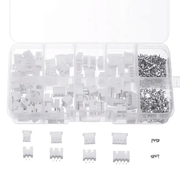 KONEKTORY JST-XH 2,5mm 2 3 4 pin Zestaw 230szt XH