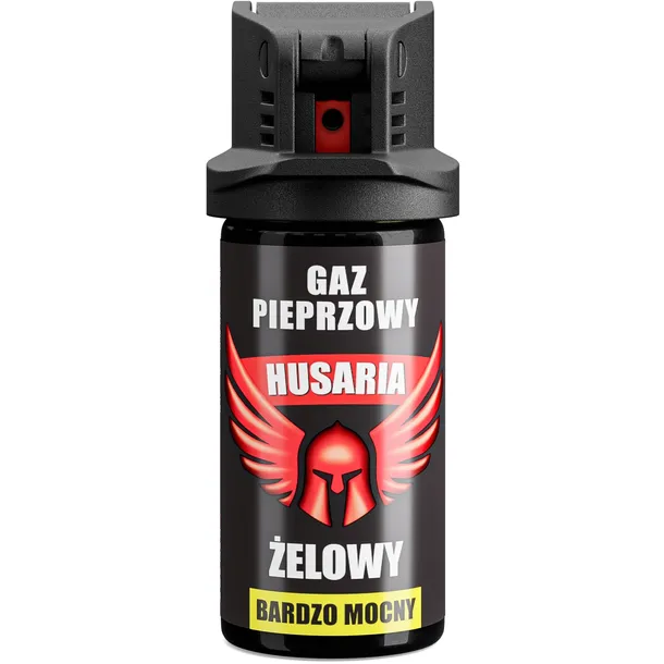 Husaria BARDZO MOCNY Gaz pieprzowy w żelu 40ml Gaz obronny ŻEL Znacznik UV
