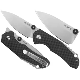 ruike-p671-cb-czarny-noz-skladany-sandvik-14c28n