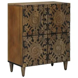 bufet-z-drzwiami-brazowy-60-x-335-x-75-cm-drewno-z-mango