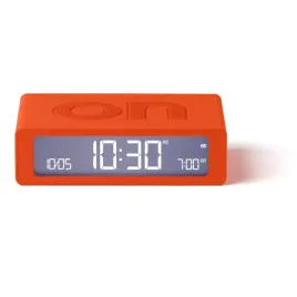 budzik-dwustronny-lexon-flip-mini-z-usb-c-akumulatorowy-maly-pomaranczowy