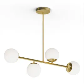 zlota-lampa-sufitowa-wiszaca-led-4x-g9-klosz-mleczny-loft-zyrandol-kule