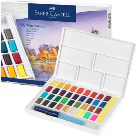 faber-castell-farby-akwarelowe-w-kostkach-36k-zestaw-akwarele-paleta-pedzel