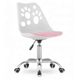 krzeslo-print-ergonomiczne-regulowane-bialo-rozowe-52cm