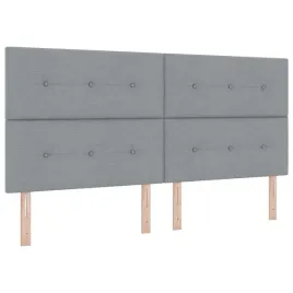wezglowie-led-z-paskami-led-jasnoszary-200-cm-tkanina