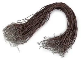 sznurek-bawelniany-woskowany-z-karabinczykiem-45-cm-brazowy