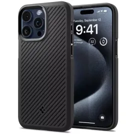 etui-spigen-core-armor-iphone-15-pro-matte-case-czarne