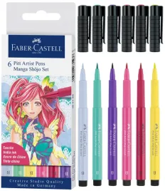 faber-castell-pisaki-artist-pitt-manga-6-k-shojo