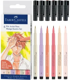 faber-castell-pisaki-artist-pitt-manga-6-sz-kaoiro