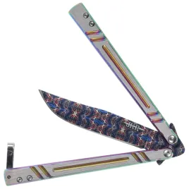 noz-motylkowy-joker-jkr645-teczowy-damascenski-balisong