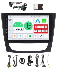 radio-2din-android-mercedes-cls-w219-e-w211-4-64-gb-dsp-carplay-lte