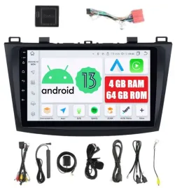 radio-2din-nawigacja-android-mazda-3-ii-2-carplay-4-64-gb-dsp-lte