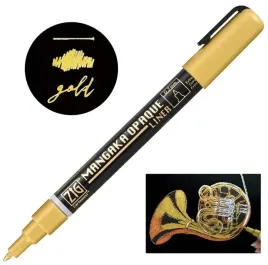 pisak-dekoracyjny-marker-07-mm-kuretake-zig-mangaka-opaque-liner-zloty