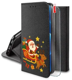 etui-do-honor-400-pro-magnet-wzory-swieta-mikolaj-choinka-case-szklo-9h