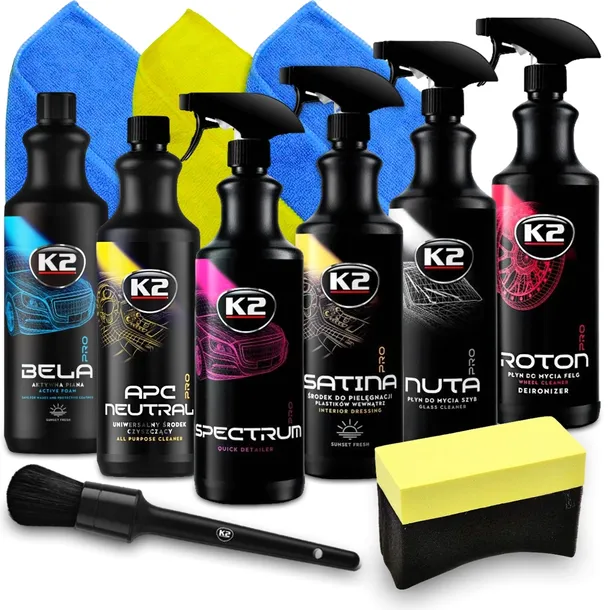 K2 Płyn Żel do Mycia Czyszczenia Felg Roton Pro Krwawa Felga 1L D1001