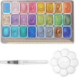 akwarele-metaliczne-24-kolory-zestaw-akwarelowy-z-paleta-i-pedzlem