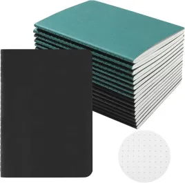 notatnik-a6-kropkowany-16-sztuk-100-gsm-zielony-czarny-mini-notes