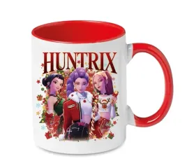 huntrix-k-pop-demon-hunters-czerwone-wnetrze-i-ucho-kubek-na-swieta-330-ml