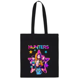 huntrix-demon-hunters-torba-czarna-shoperka-na-ramie-bawelniana-gruba