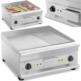 grill-plyta-grillowa-podwojna-gladka-ryflowana-z-szuflada-na-tluszcz-230-v