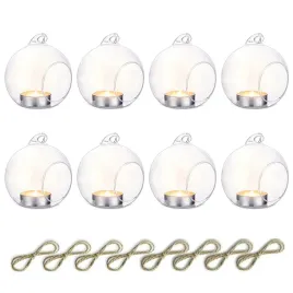 swieczniki-szklane-wiszace-8-szt-kule-na-tealight-8-cm-ze-sznurkiem