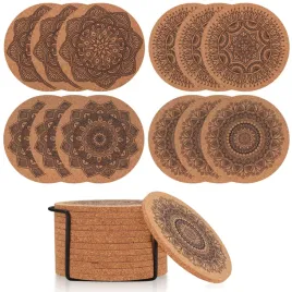 podkladki-pod-kubki-korkowe-12-szt-10-cm-mandala-z-metalowym-uchwytem