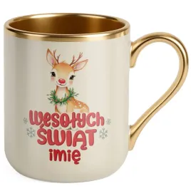 kubek-premium-zloty-ecru-personalizowany-swiateczny-boze-narodzenie-prezent