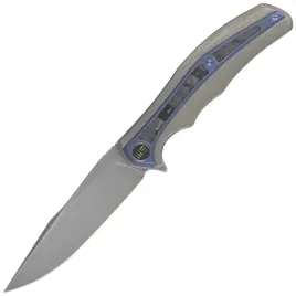 noz-skladany-we-knife-zonda-gray-hand-rubbed-titanium-marble-carbon-fiber