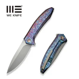 noz-skladany-we-knife-acuminal-flamed-titanium-polished-bead-blasted-vanax